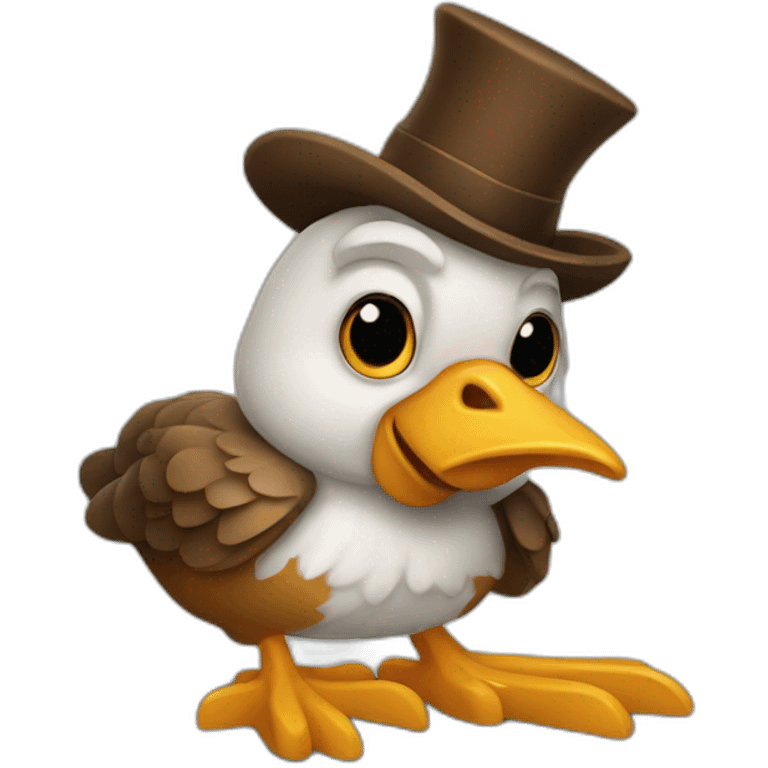 Slappy de chaire de poule emoji