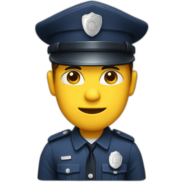 Policeman With a hat emoji