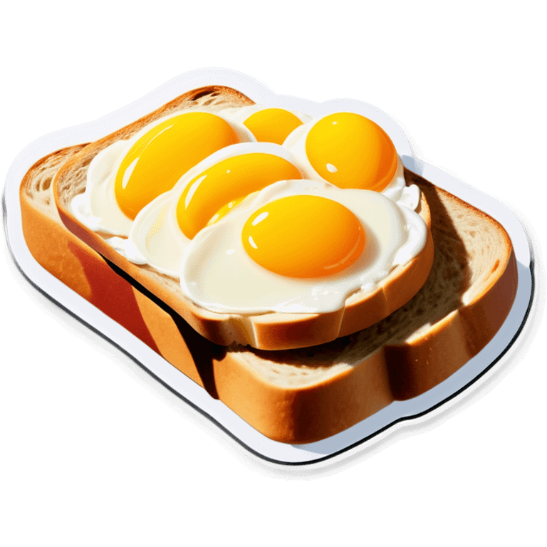 bread with eggs emoji