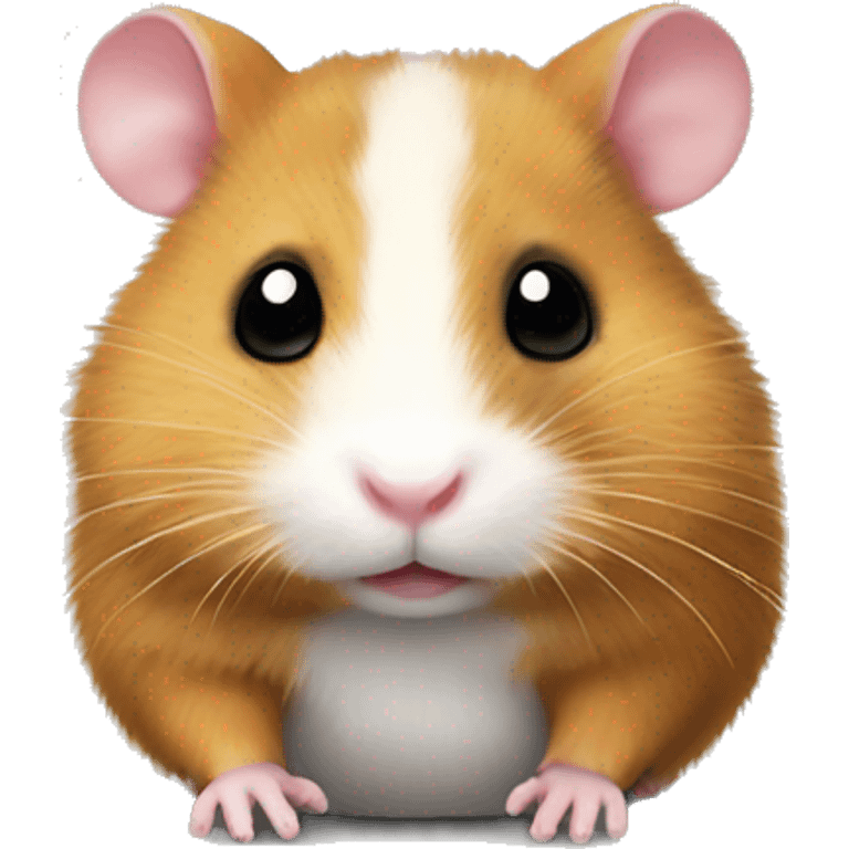 Hamster with socks on his feets emoji