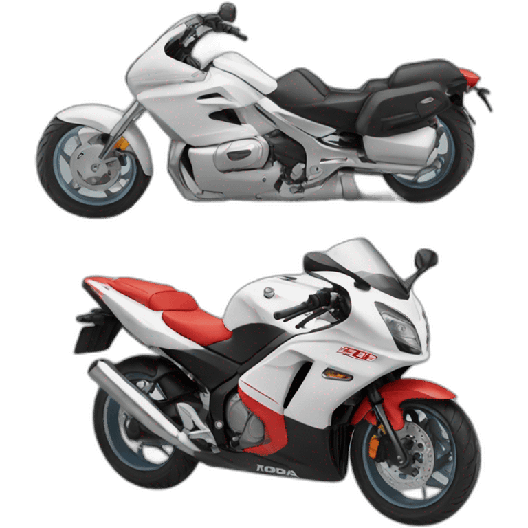 Moto Honda emoji