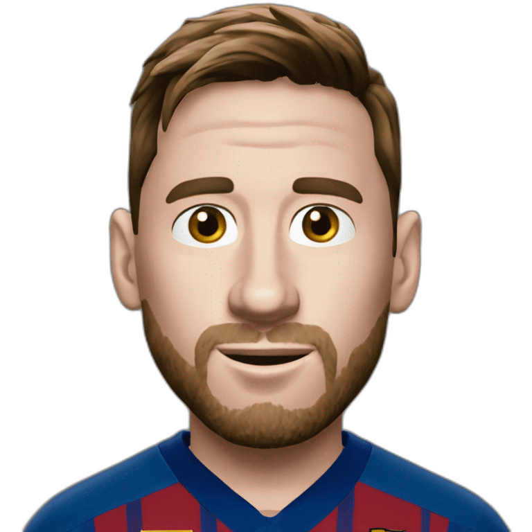 Messi vole ballon d’or emoji