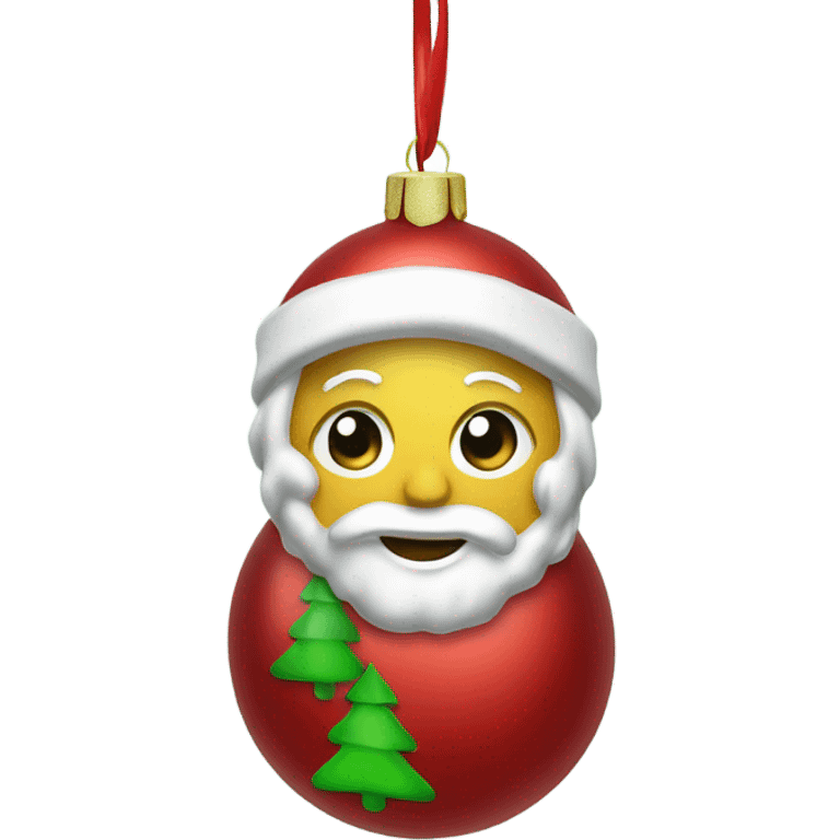 cristmas ornament  emoji