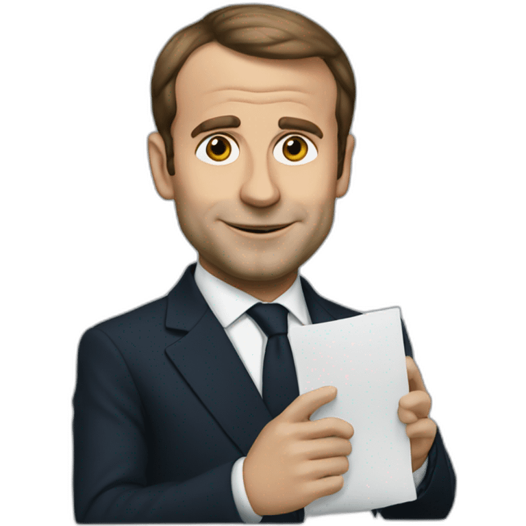 Macron emoji