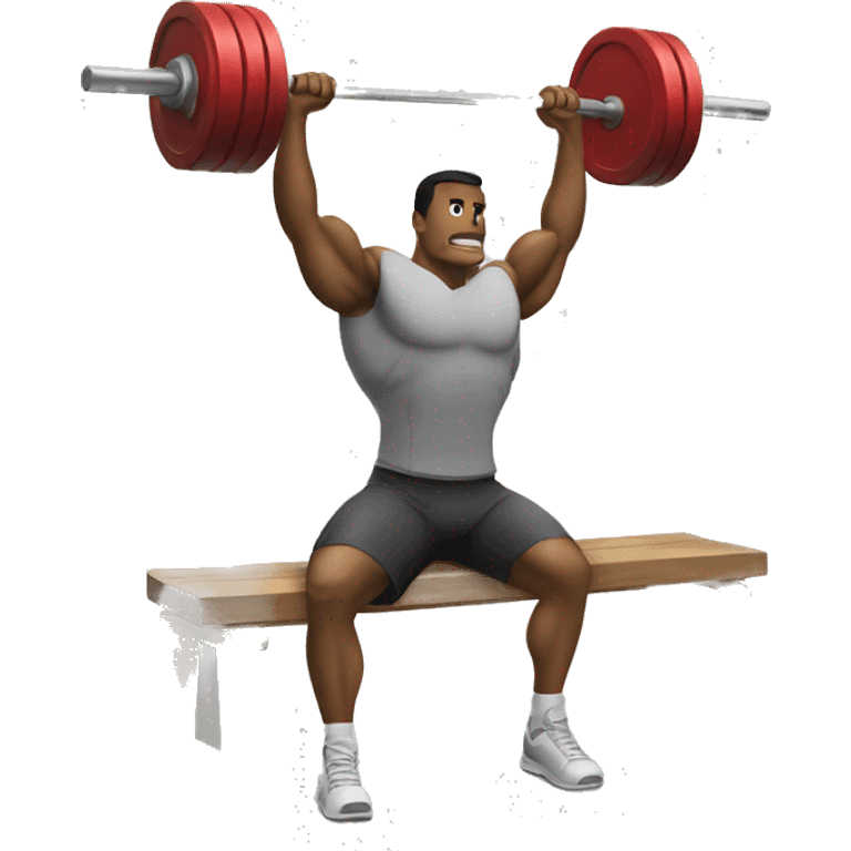 Bench press emoji