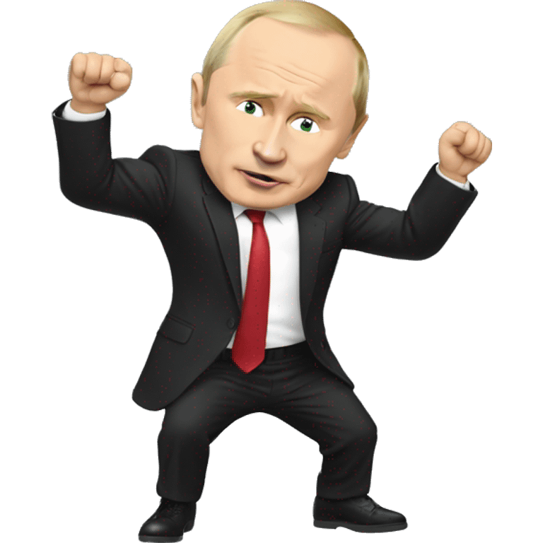 putin dabbing emoji