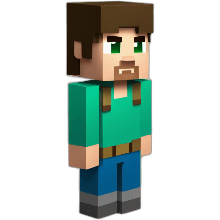 Minecraft_steve emoji