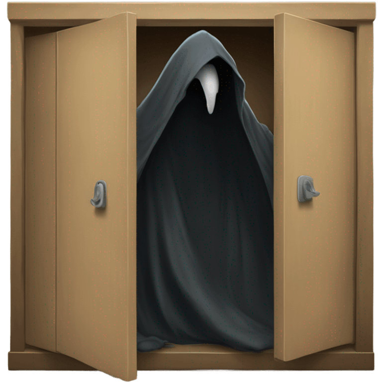 Nazgûl going through a closet emoji