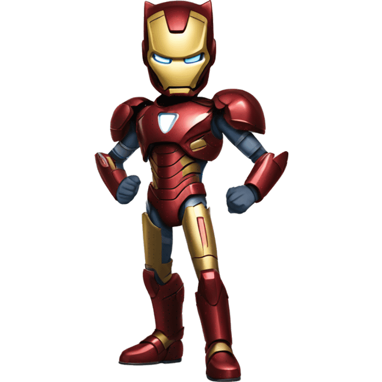 CREATE A SONIC USING THE IRON MAN ARMY emoji