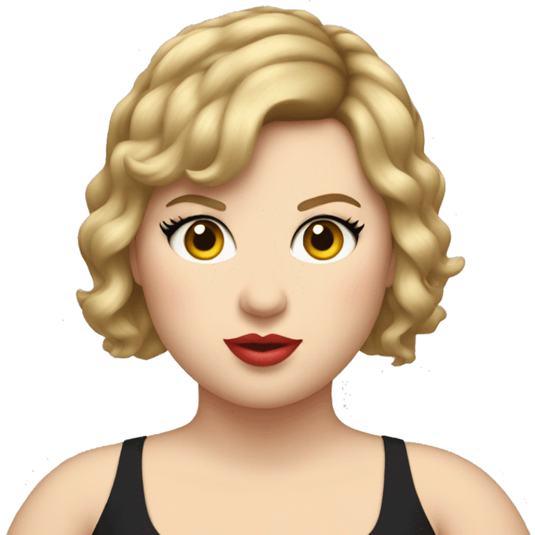 Overweight Taylor Swift emoji