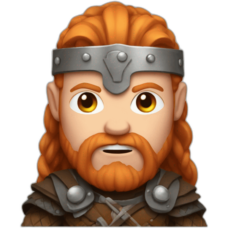 ginger viking crying emoji