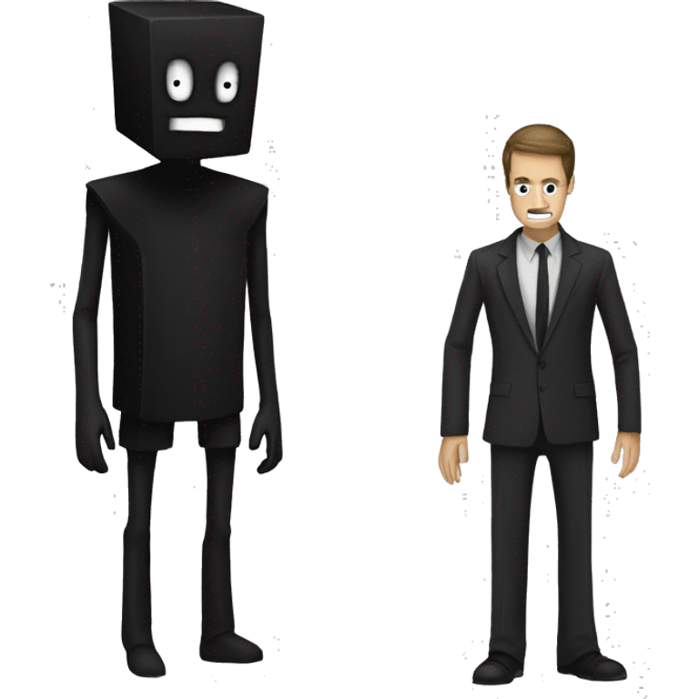 creper and enderman emoji