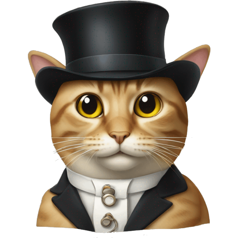 cat with a monocle  emoji