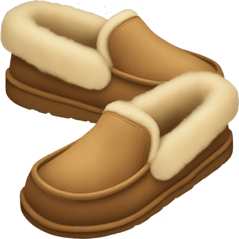 Ugg Tasman slippers emoji