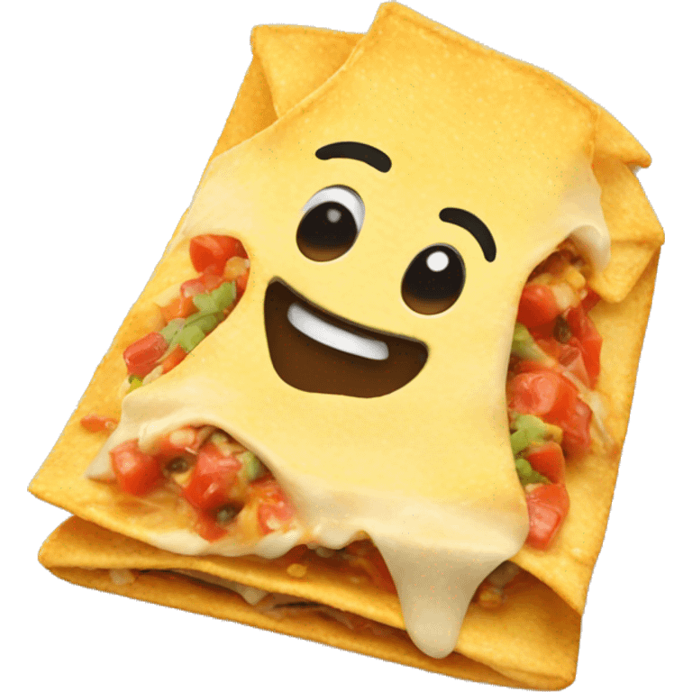 Nacho con queso  emoji