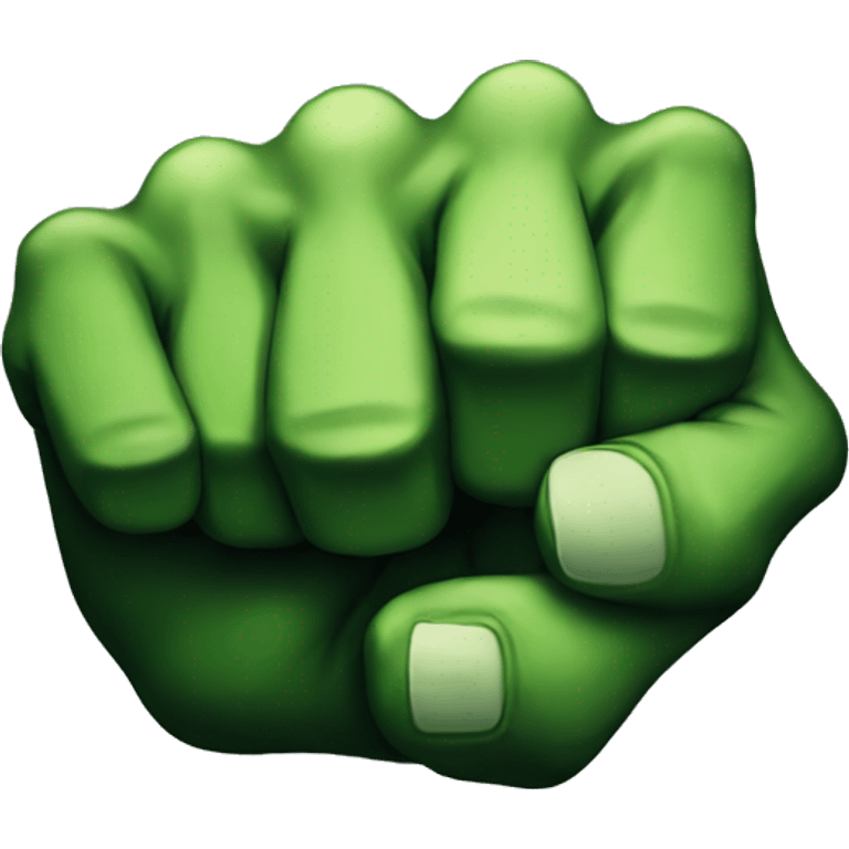 Hulk fist emoji