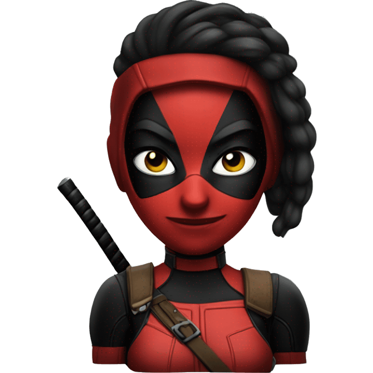 lady deadpool emoji