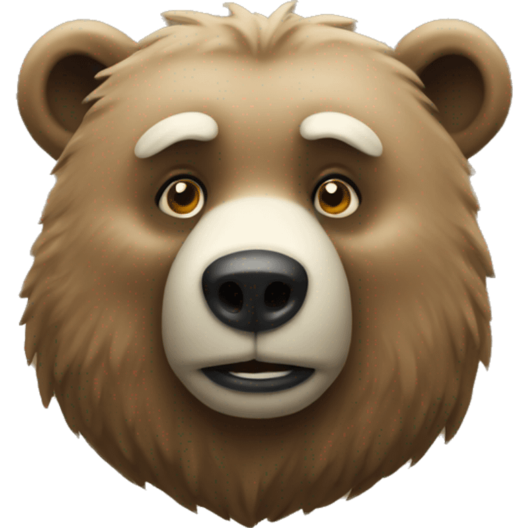 old bear emoji