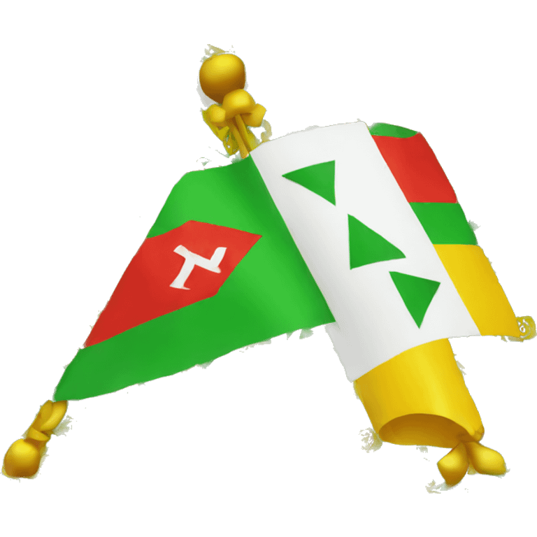 Drapeau amazigh emoji