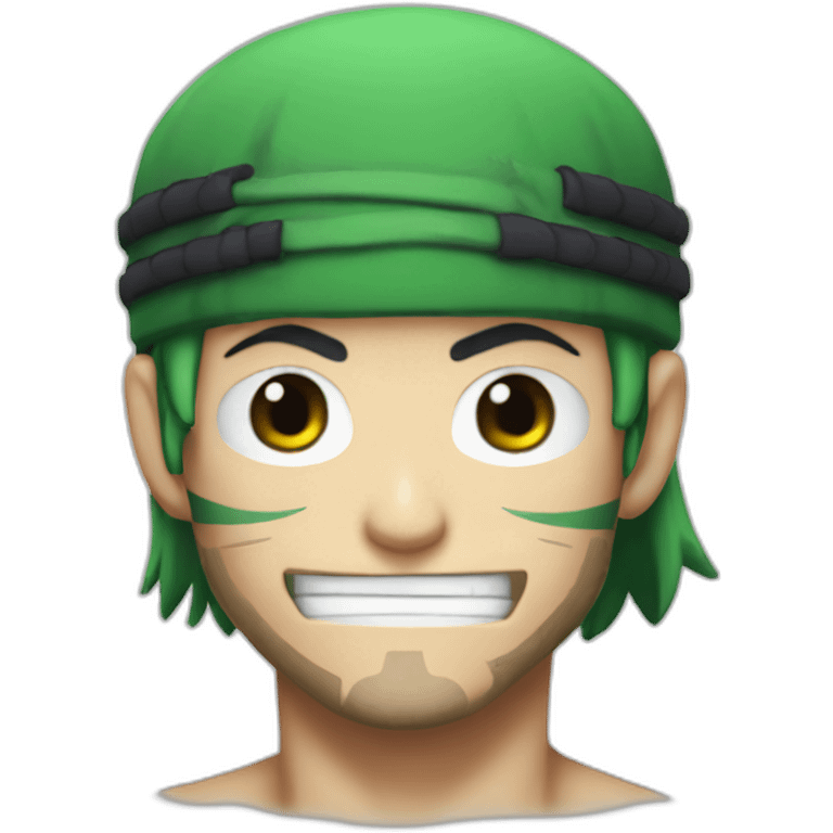 zoro from one piece emoji