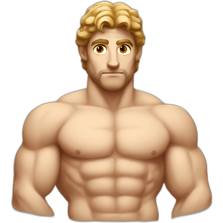 greek god with muscles emoji