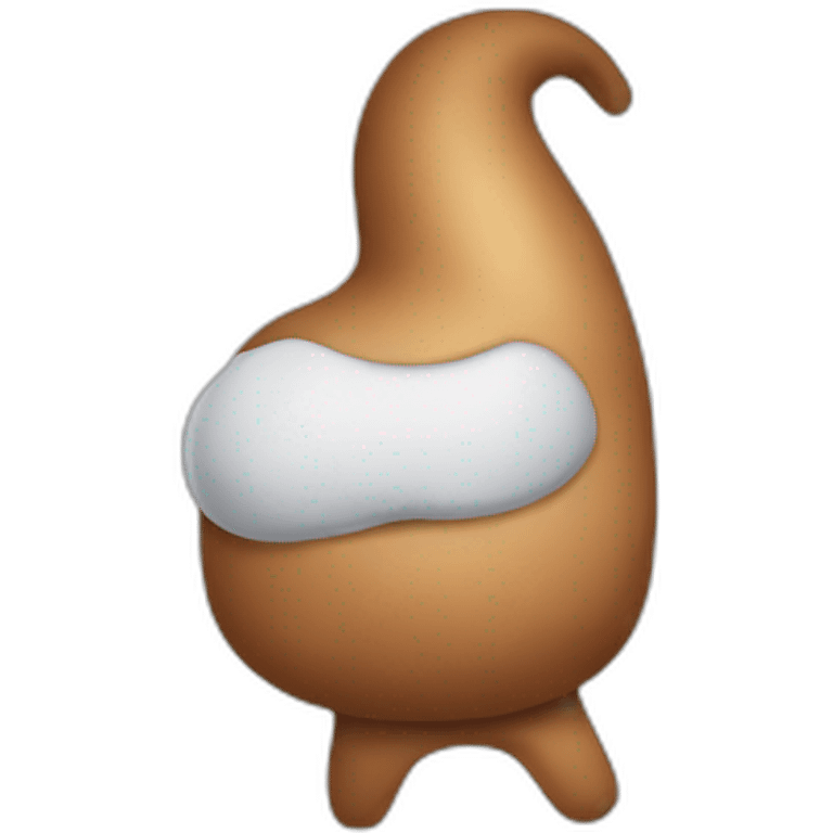 Fesse qui pète emoji