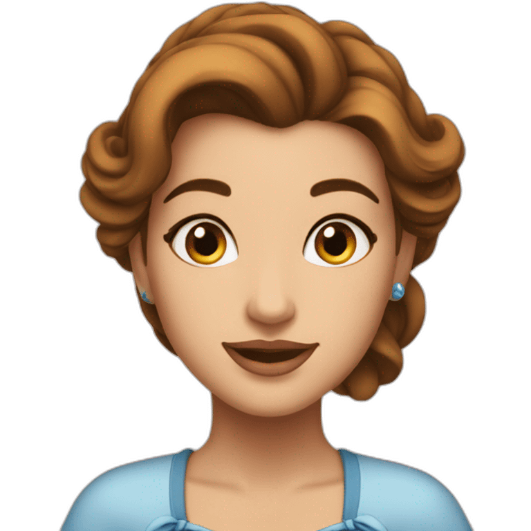 Beautyful belle emoji