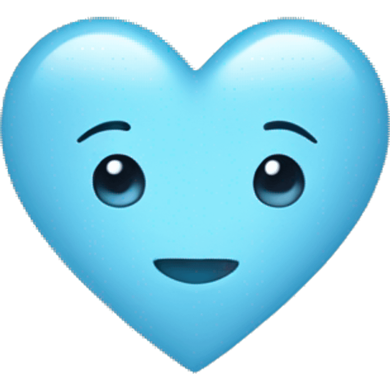 baby blue heart emoji