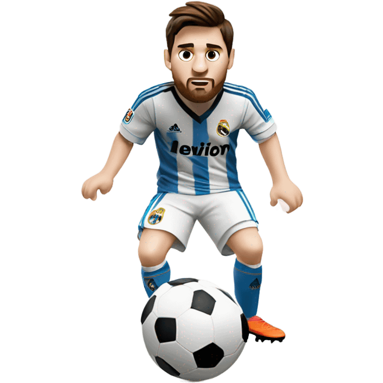 Messi Real Madrid  emoji