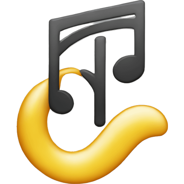 Musical note C emoji