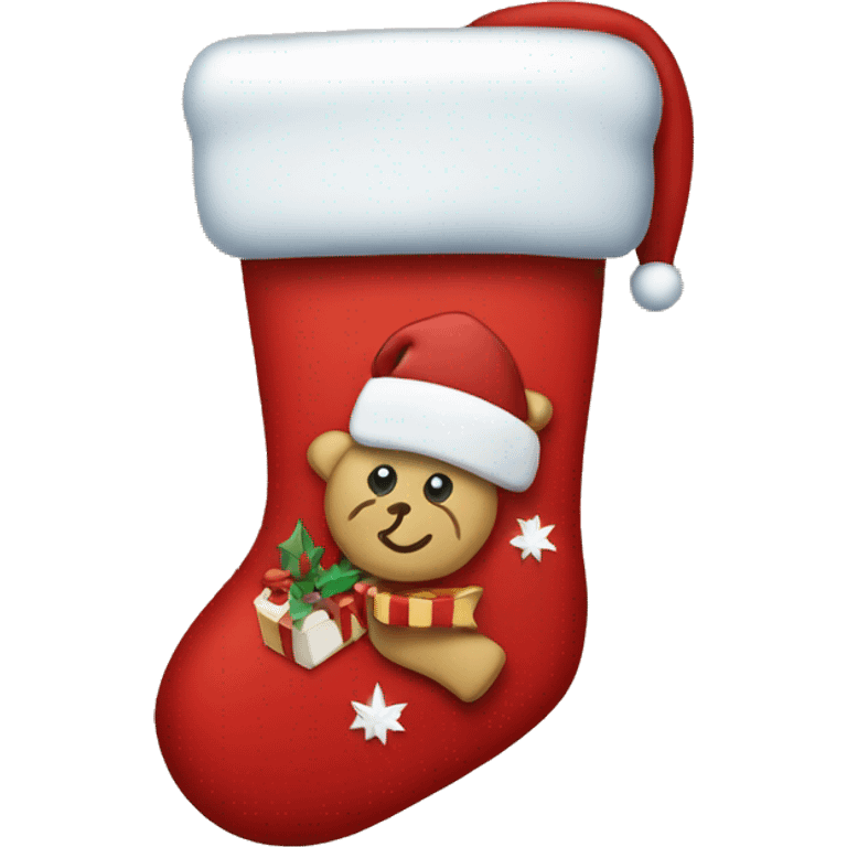 christmas stocking emoji