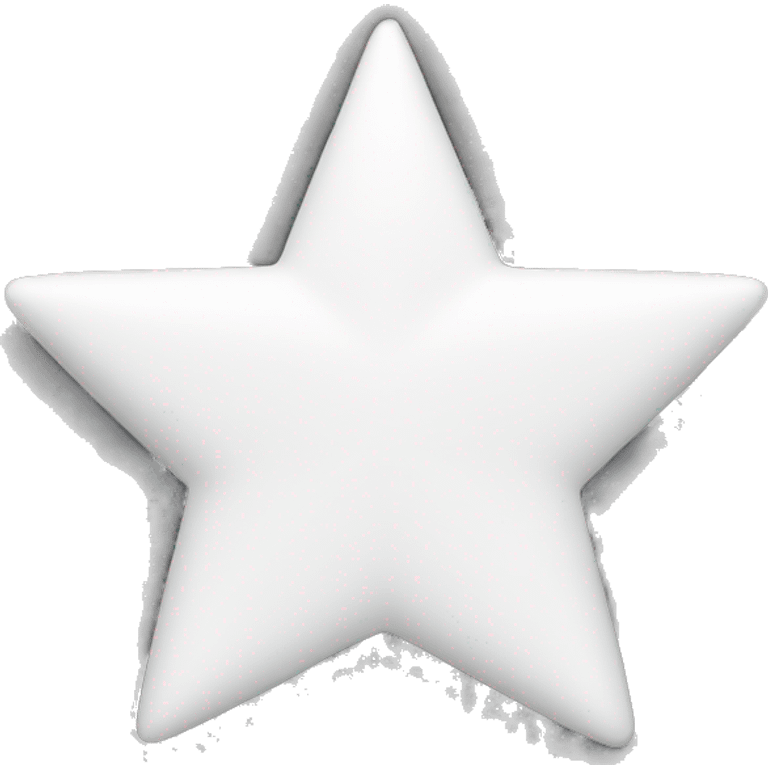 A white star emoji