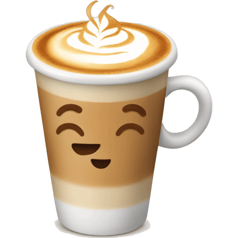 Coffe latte  emoji