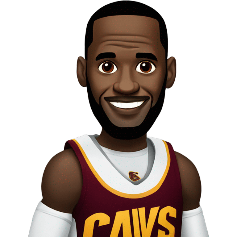 Lebron james of cavs emoji