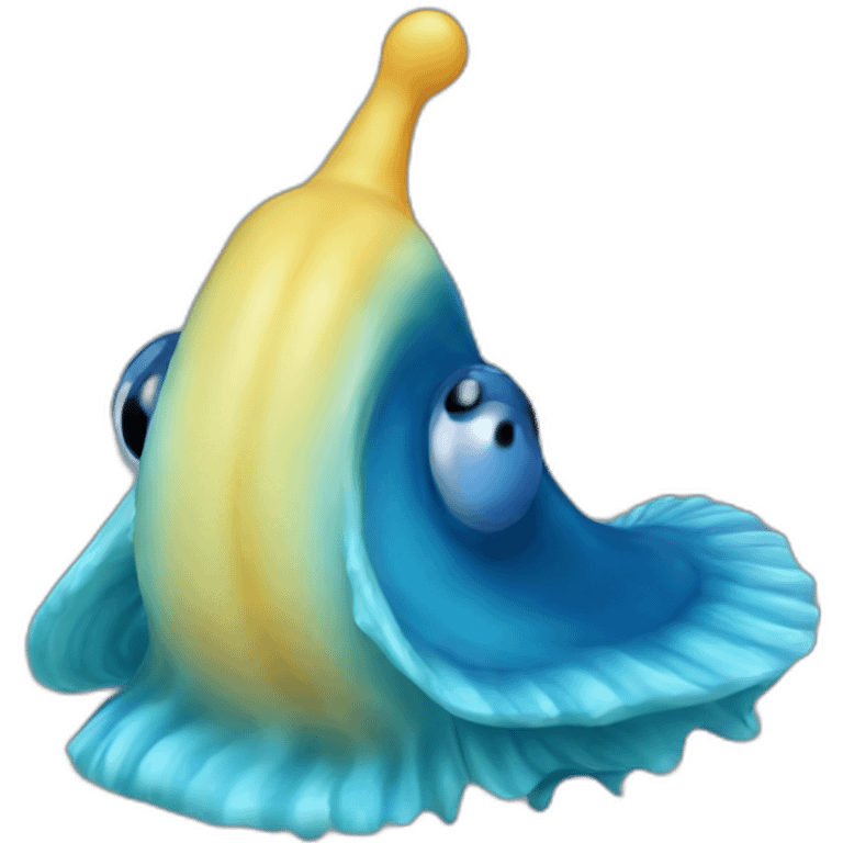 blue ocean slug emoji