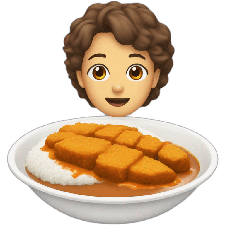 Katsu curry emoji