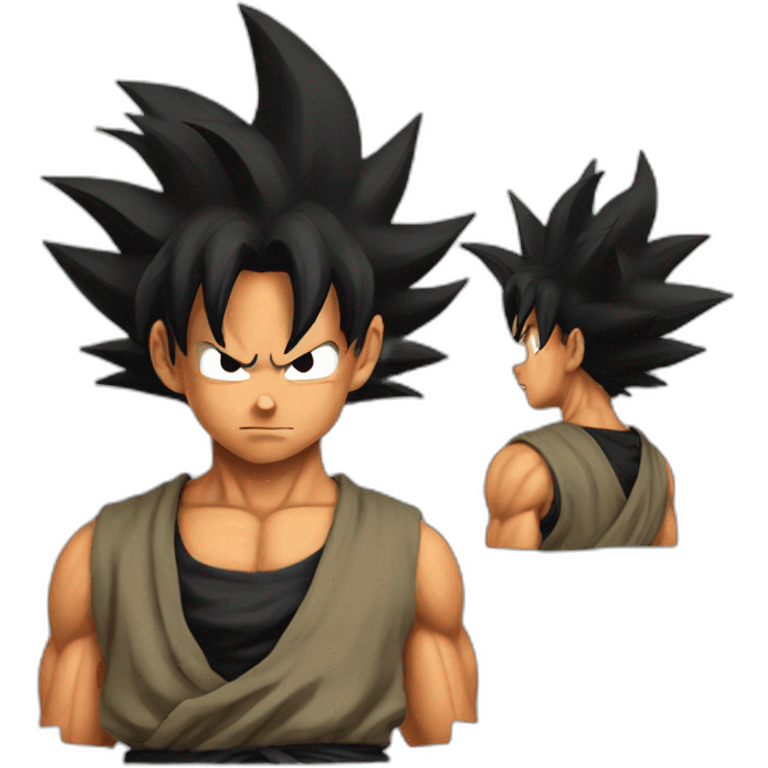 Evil goku emoji