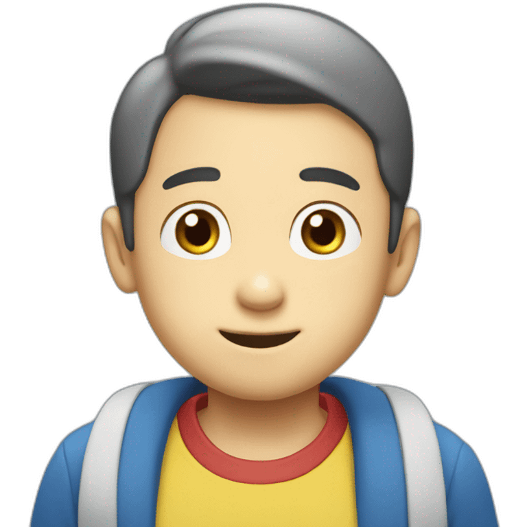 Nobita as a handsome boy  emoji