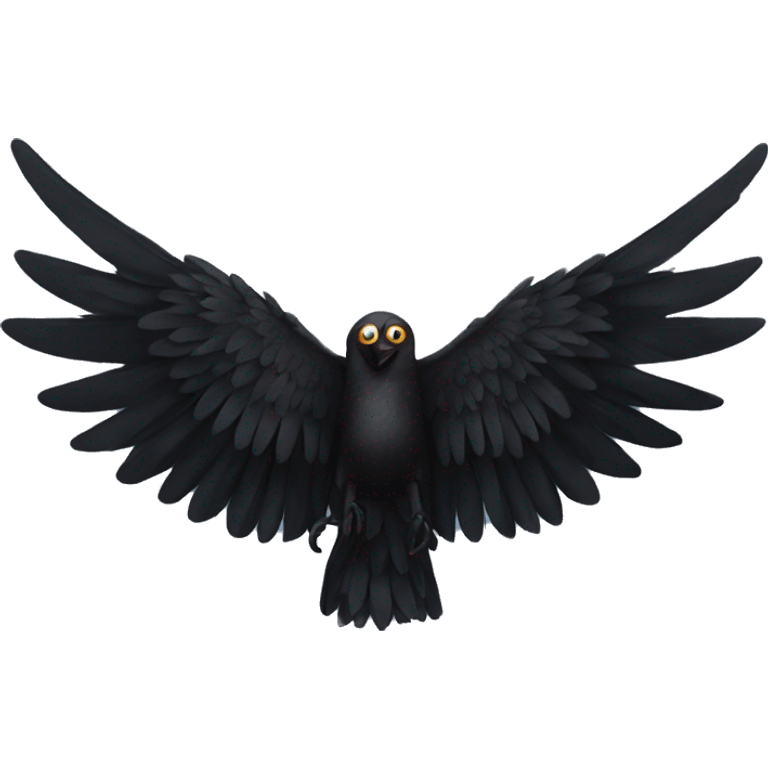 Black wings  emoji