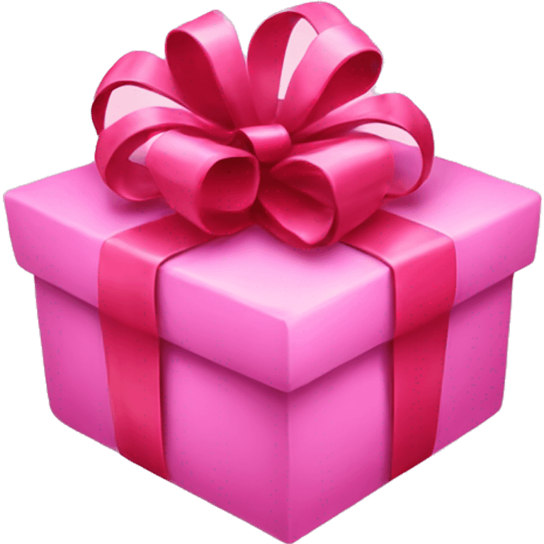 pink Christmas gifts emoji