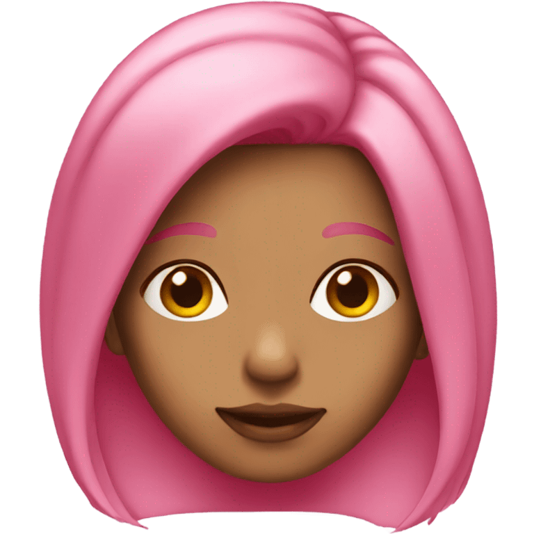 Girl wit pink hair emoji