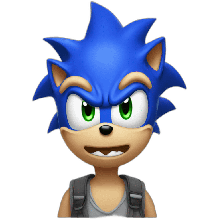 ugly sonic emoji