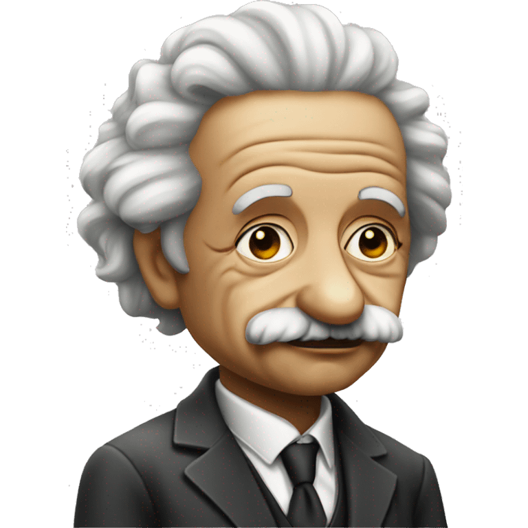 Albert Einstein gangster  emoji