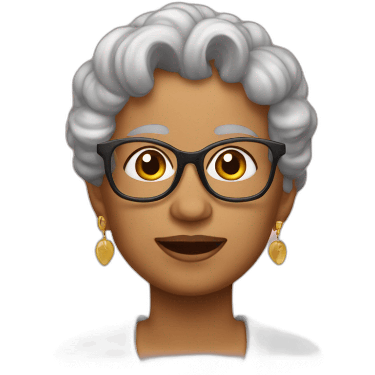 Mamie sur papi emoji