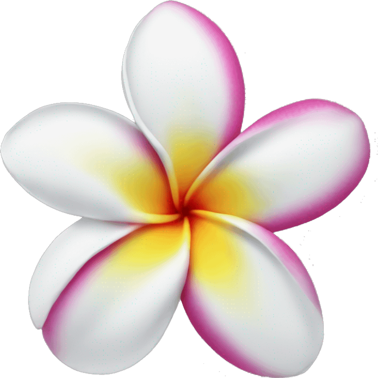 Plumeria  emoji