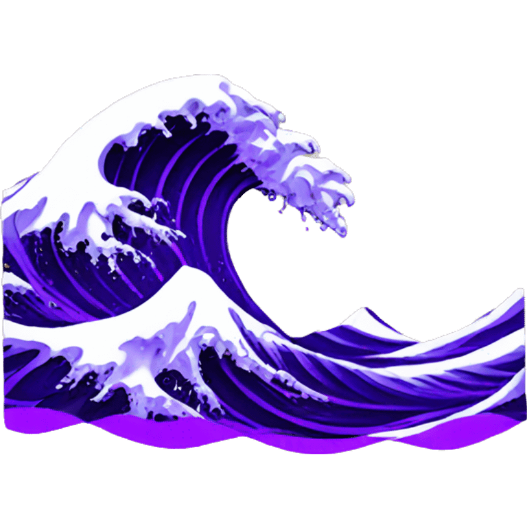 Purple Wave emoji