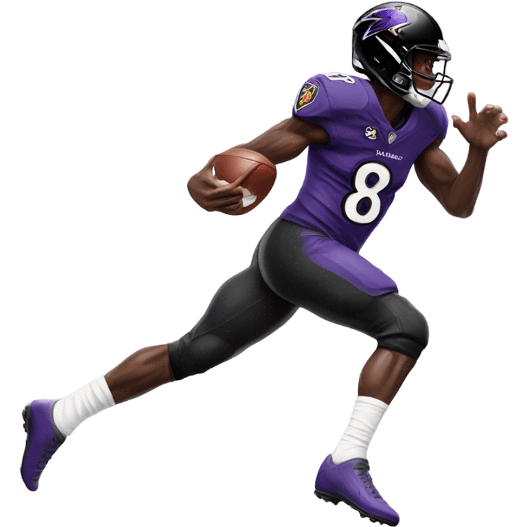 Lamar Jackson 08 emoji