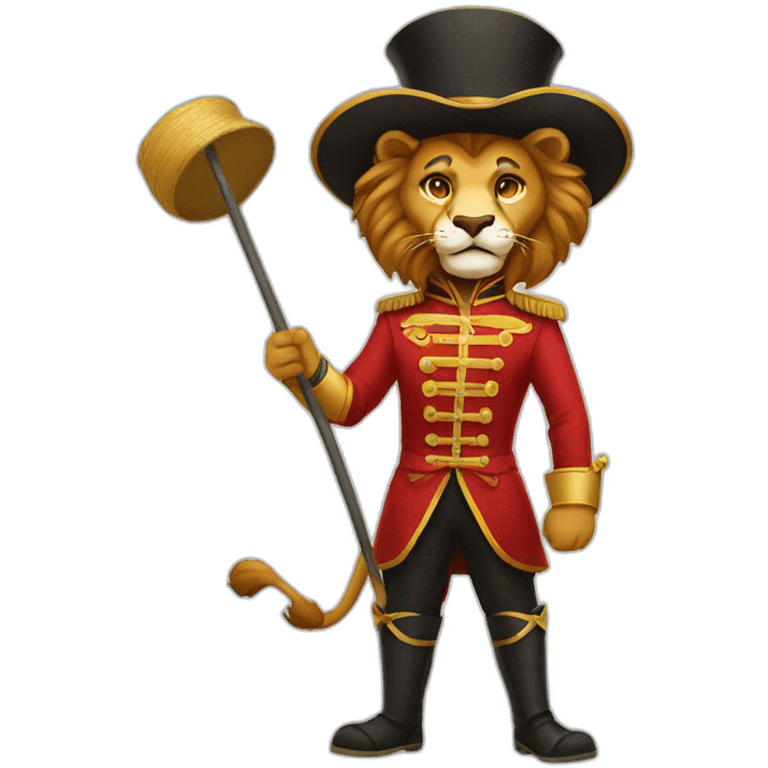 lion tamer emoji