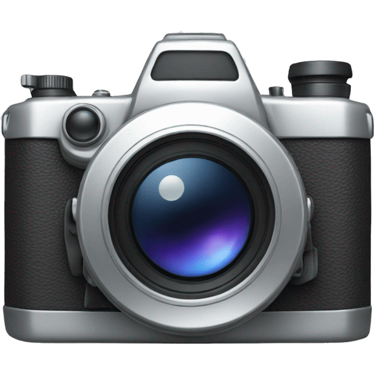 silver camera emoji