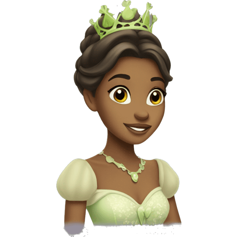 Princess and the frog emoji